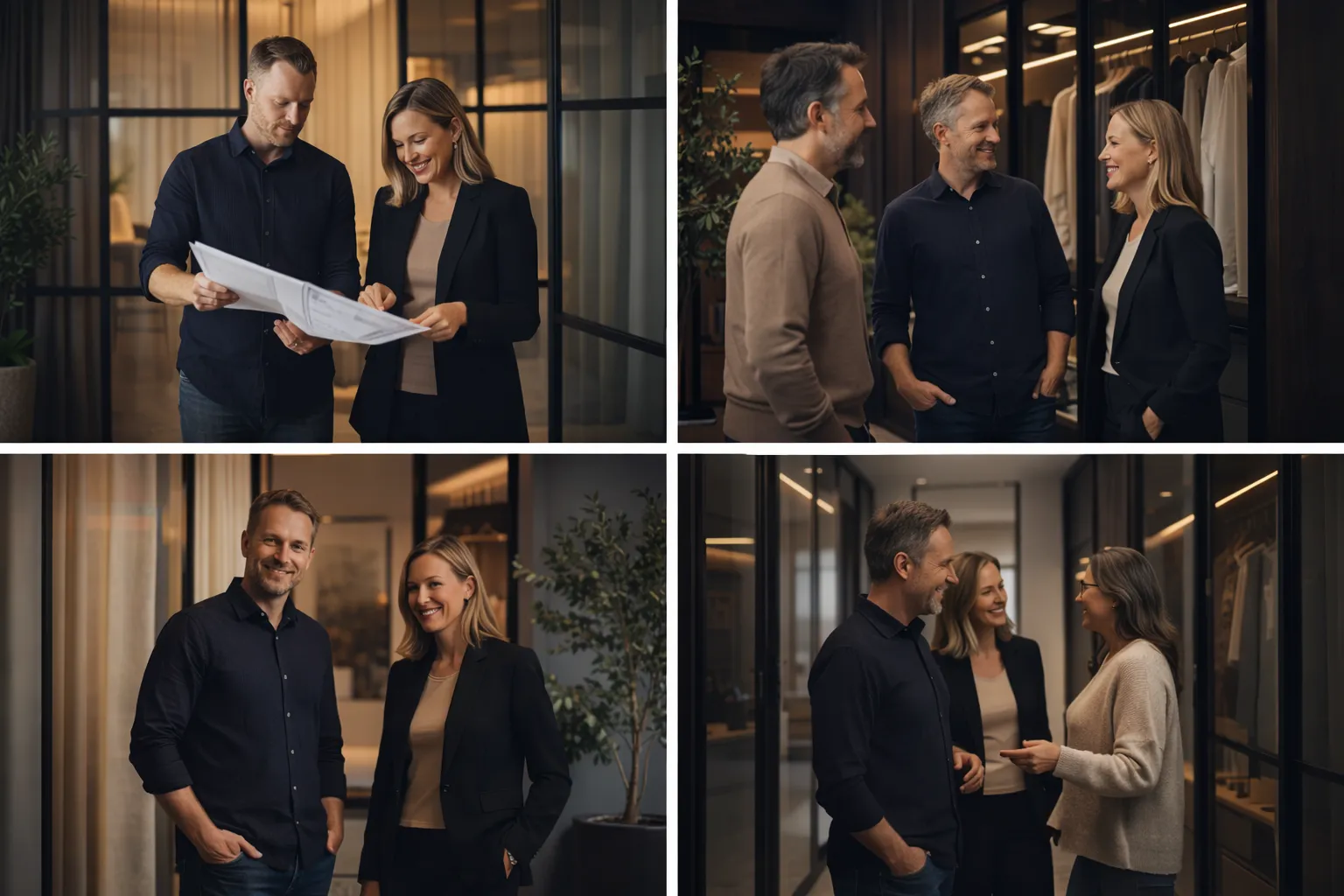 Rådgivning och planering av walk-in closet hos Säde Home